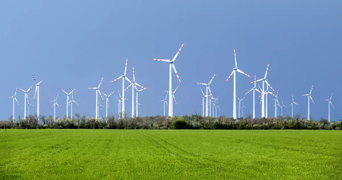 Winpark im Nordburgenland / Österreich